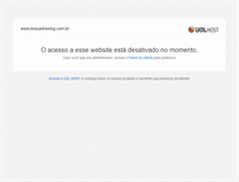 Tablet Screenshot of esquadraomg.com.br